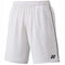 Yonex 15057EX White Mens Badminton Shorts