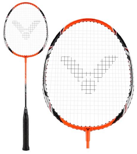 Victor Concept Pro Badminton Racket - Orange / Black