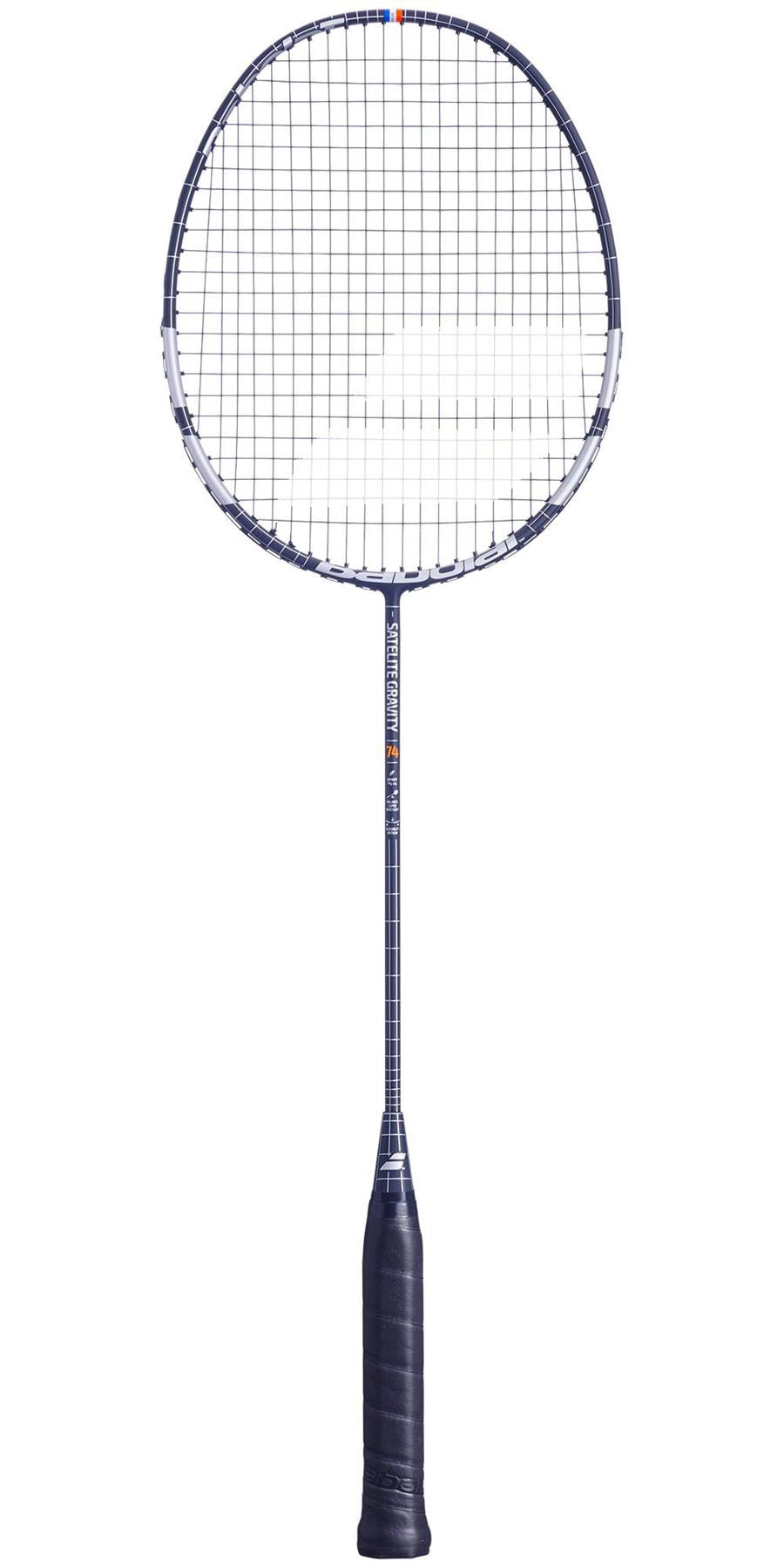 Babolat Satelite Gravity 74 LTD Badminton Racket - Black / Silver