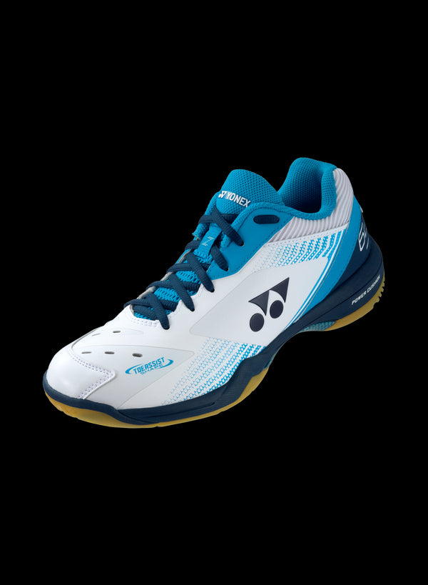 Yonex Power Cushion 65Z3 Mens Badminton Shoes - White / Ocean Blue