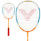 Victor Advanced Junior Badminton Racket - Orange Blue