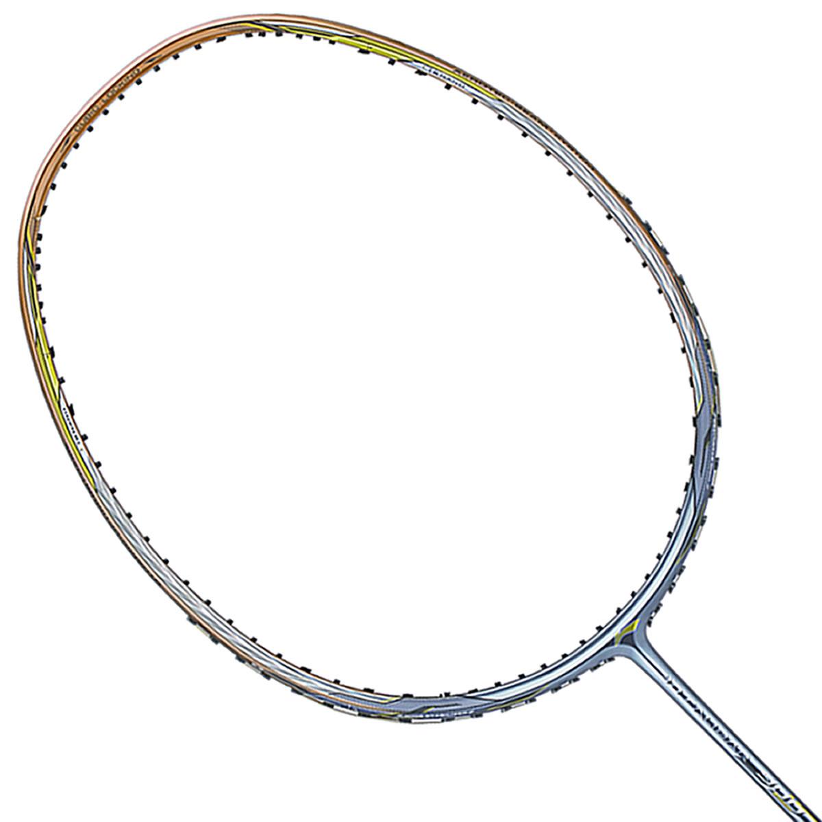Li-Ning 3D Calibar 900 Drive Badminton Racket  - Gold Grey