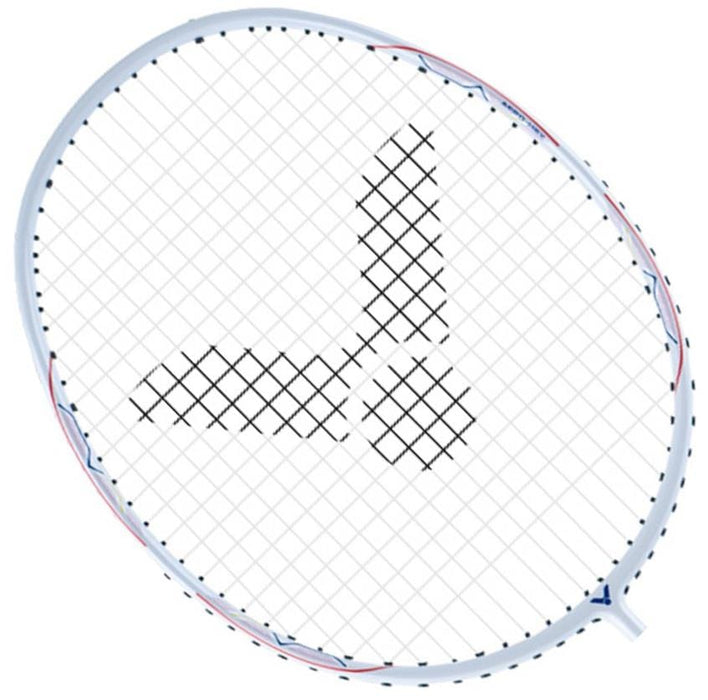 Victor DriveX 1L A Badminton Racket - Floral White