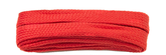 Shoestring Flat Block Badminton Shoe Laces - Red 140cm