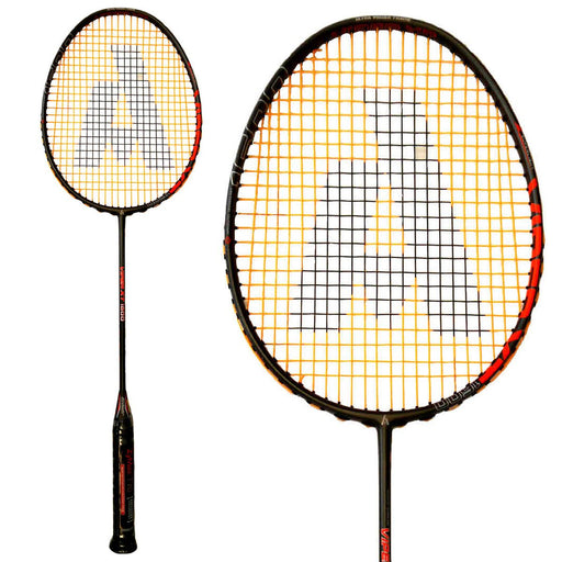 Ashaway Viper XT 1600 Badminton Racket - Black Orange