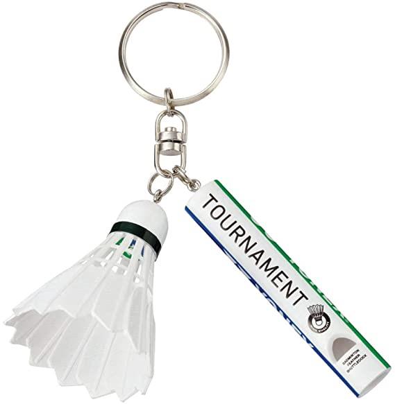 Yonex Badminton Shuttlecock & Whistle Keychain