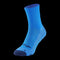 Product Name: Babolat Pro 360 Men's Badminton Socks - Drive Blue  
Brand Name: Babolat

A single Babolat Pro 360 Men's Badminton Sock in Drive Blue with dark blue toes, heel, and cuff. It features Fiberdry technology for optimal comfort and performance. This sock has a ribbed texture and subtle design details that make it perfect for both sporty and casual wear, showcased on a black background.