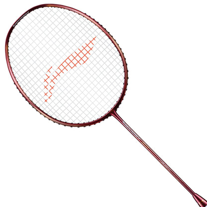 Li-Ning Turbo Charging 80 Badminton Racket - Red