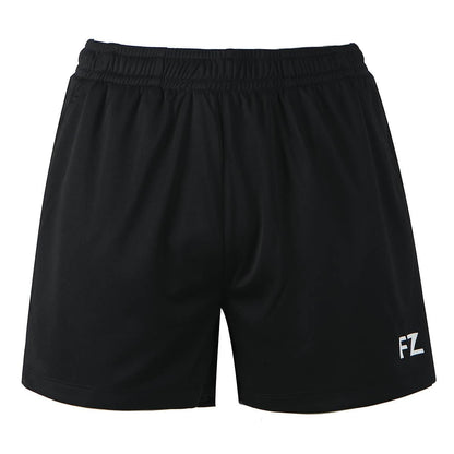 Introducing the FZ Forza Laika 2 in 1 Women's Badminton Shorts in black, designed for badminton enthusiasts who value both style and performance. These shorts feature an elastic waistband and showcase the "FZ" initials printed in white on the lower left side, embodying the FZ Forza brand’s dedication to cutting-edge Dryforze technology.