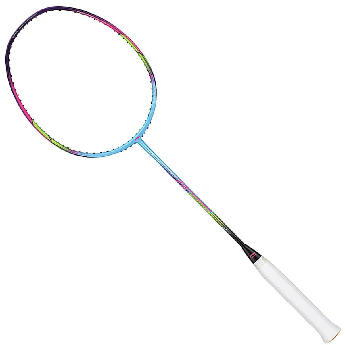 Li-Ning Windstorm 72 Badminton Racket - Light Blue