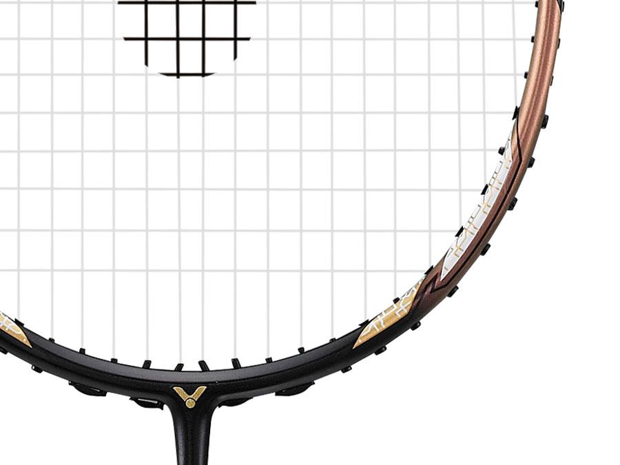 Victor Thruster F C Badminton Racket - Black Gold - Detail