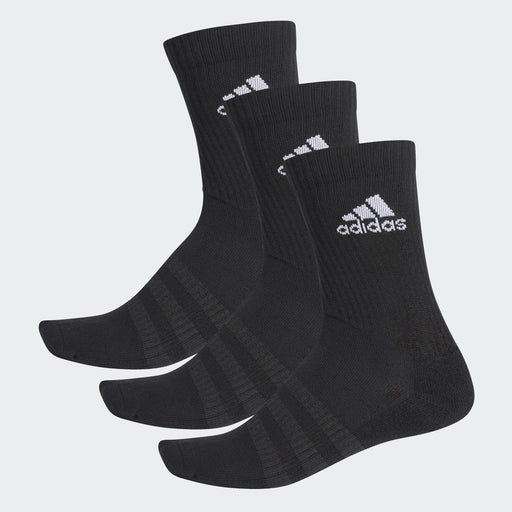 Adidas Cushion Crew Sports Socks - 3 Pack - Black