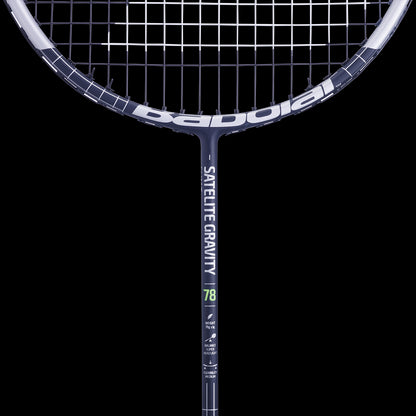 Babolat Satelite Gravity 78 LTD Badminton Racket - Cyberspace Black / Silver