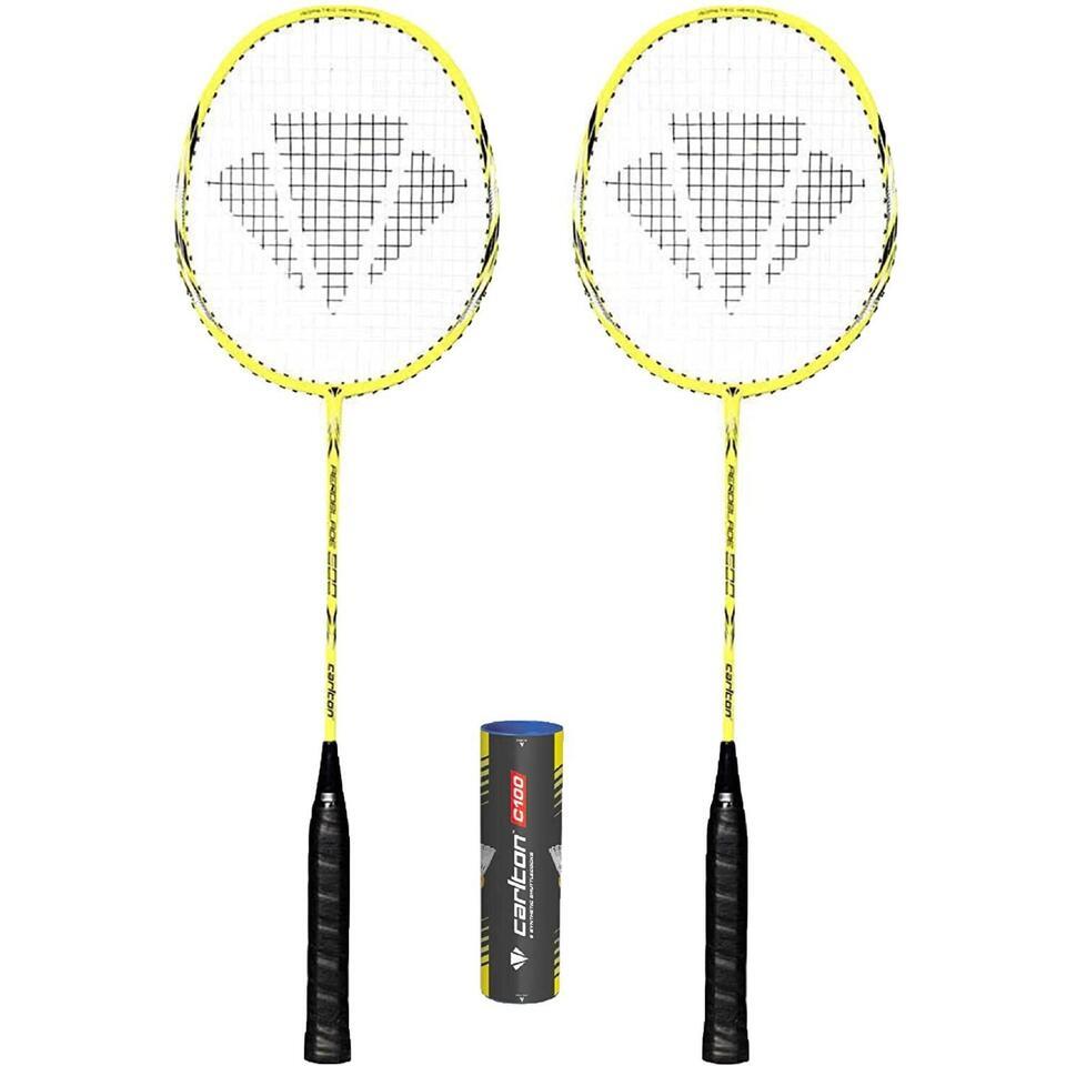 Carlton Aeroblade 600 Badminton Racket Set - Yellow