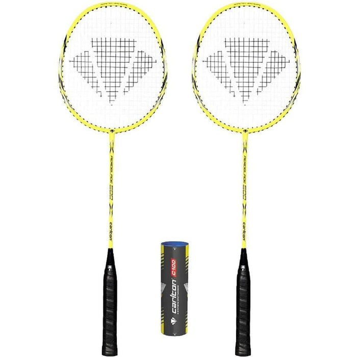 Carlton Aeroblade 600 Badminton Racket Set - Yellow