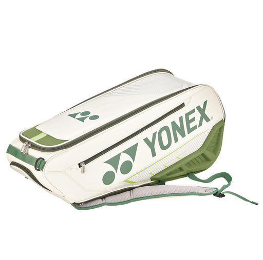 Yonex 02326EX Expert 6 Piece Racket Bag - White/ Moss Green