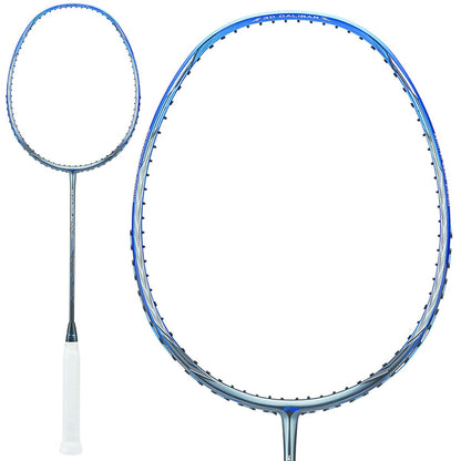 Li-Ning 3D Calibar 600 Combat Badminton Racket - Blue Grey