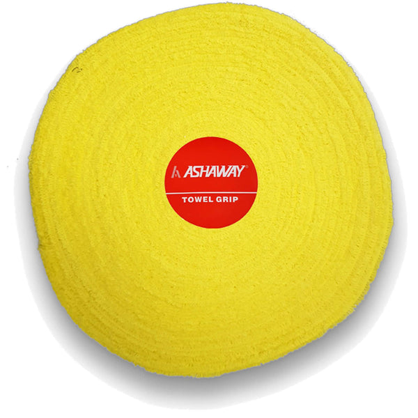 Ashaway Badminton Towel Grip Roll - Yellow - 10m
