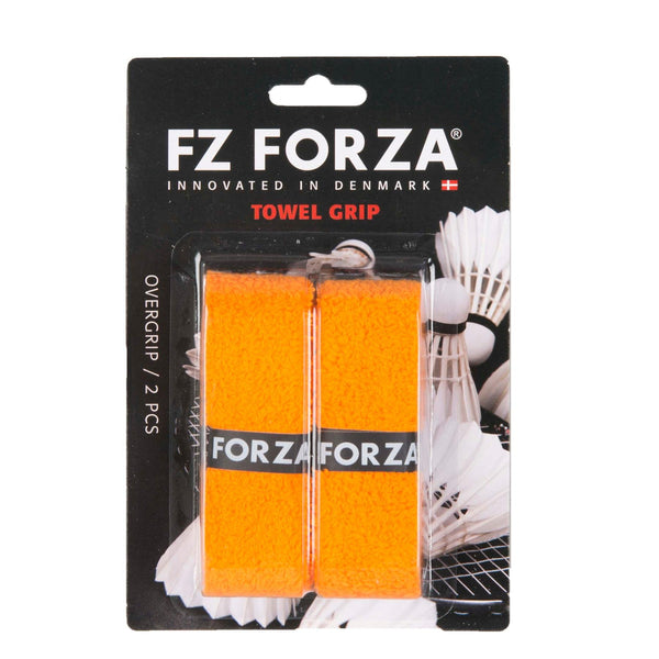 FZ Forza Badminton Towel Grip (pair) - Orange