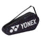 Yonex 42123EX Team 3 Piece Badminton Racket Bag - Black / Silver