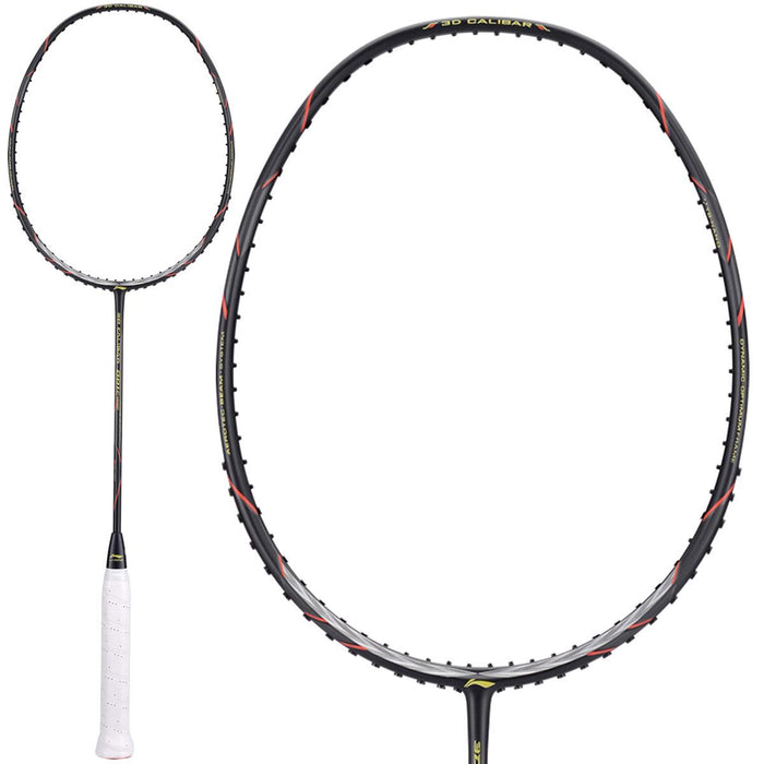 Li-Ning 3D Calibar 001 Combat Badminton Racket - Black — Badminton HQ