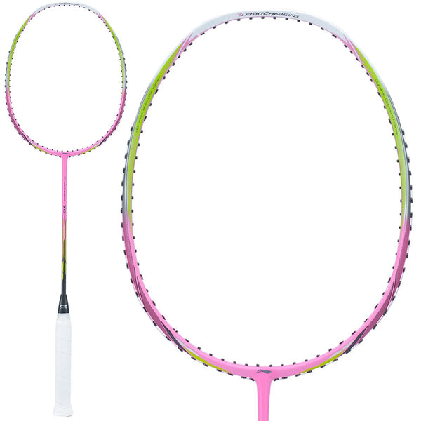 Li-Ning Turbo Charging 70 Instinct Badminton Racket - Pink
