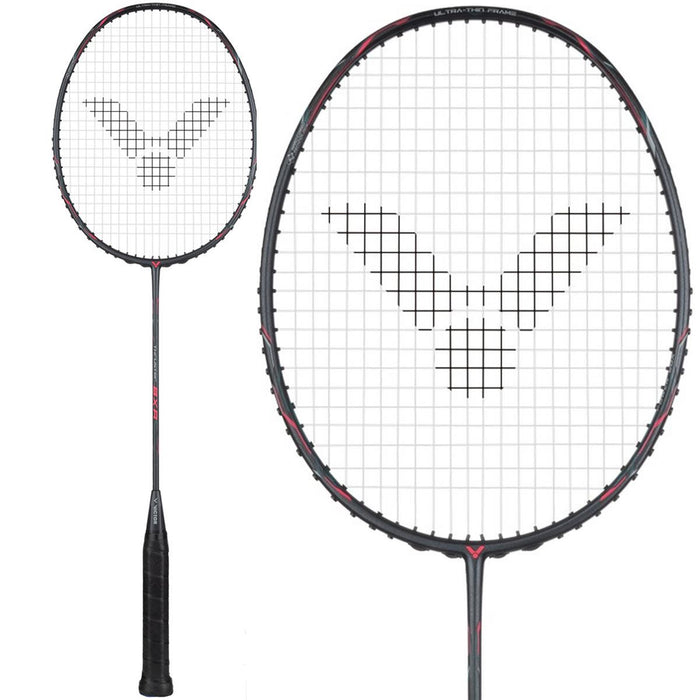 Victor Thruster K BXR Badminton Racket - Black Red