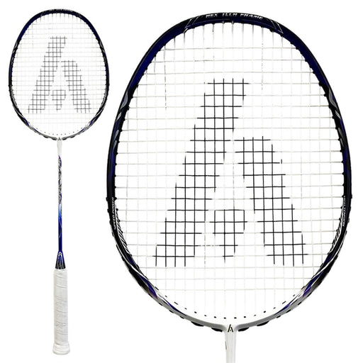 Ashaway Superlight 11 Hex Badminton Racket - White Blue