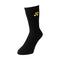 Yonex 19120YX 3D ERGO Crew Black Yellow Badminton Socks - 1 Pair