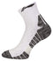 Li-Ning Mens Mid-Cut Sports Socks - White / Black
