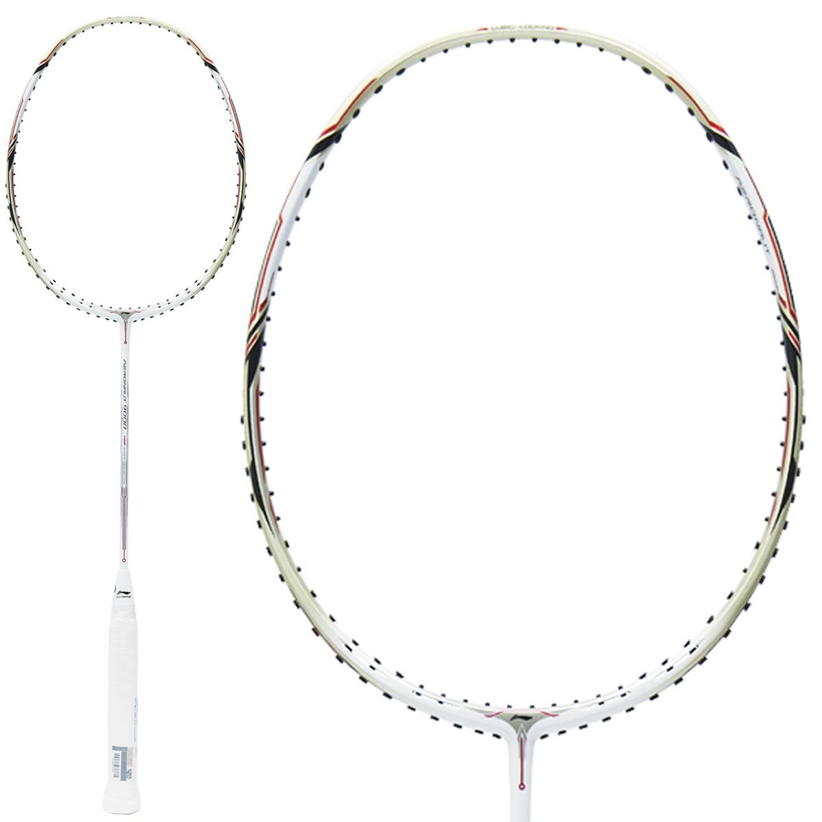 Li-Ning Aeronaut 9000 Badminton Racket - White Gold — Badminton HQ