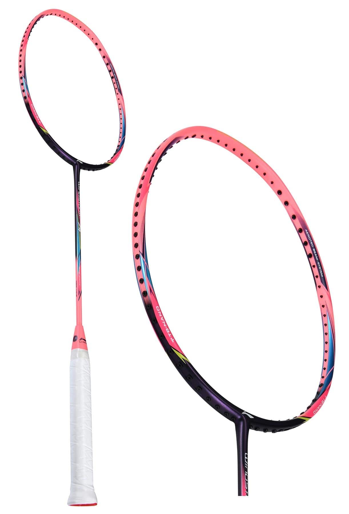 Li-Ning Windstorm 74 Badminton Racket - Pink — Badminton HQ