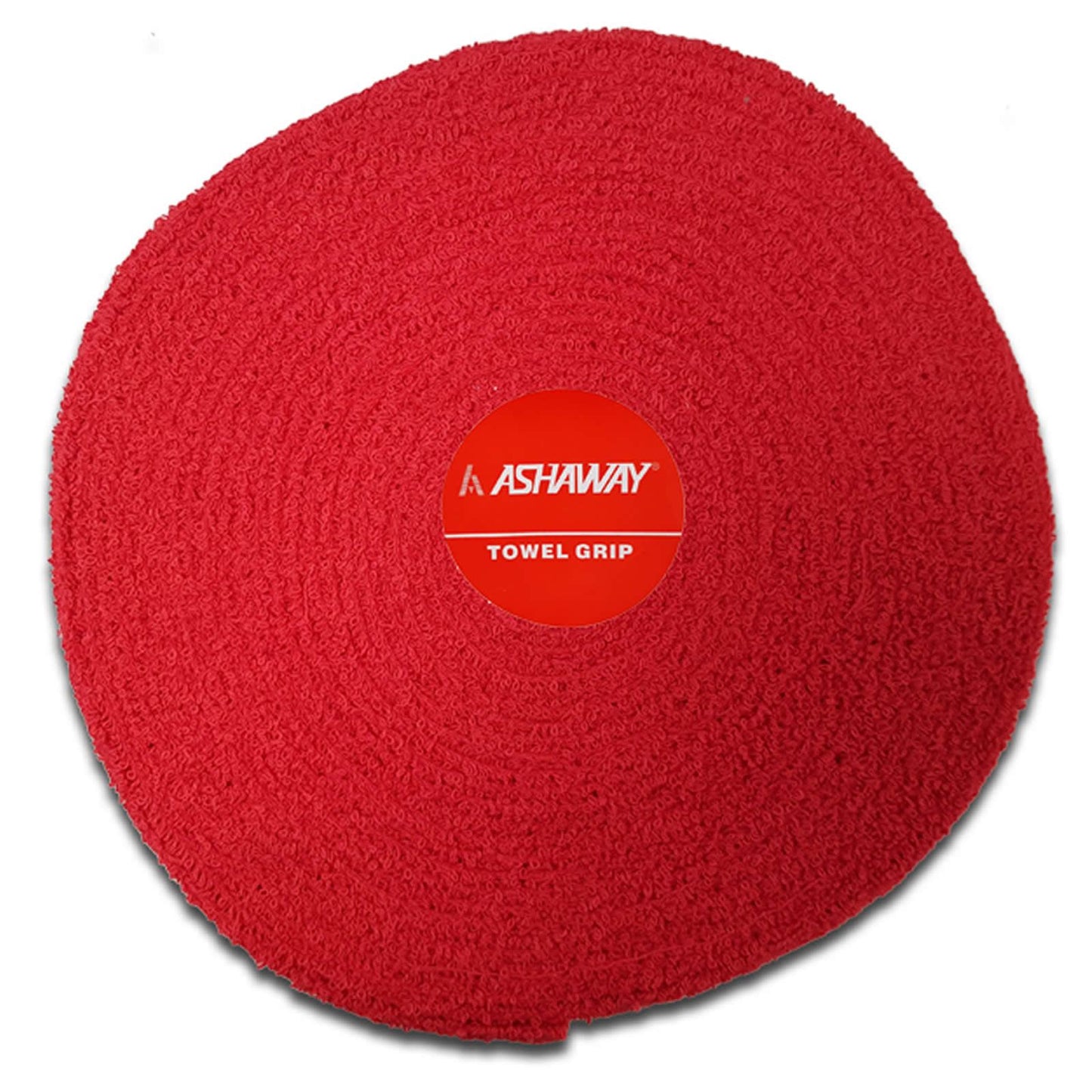 Ashaway Badminton Towel Grip Roll - Red - 10m
