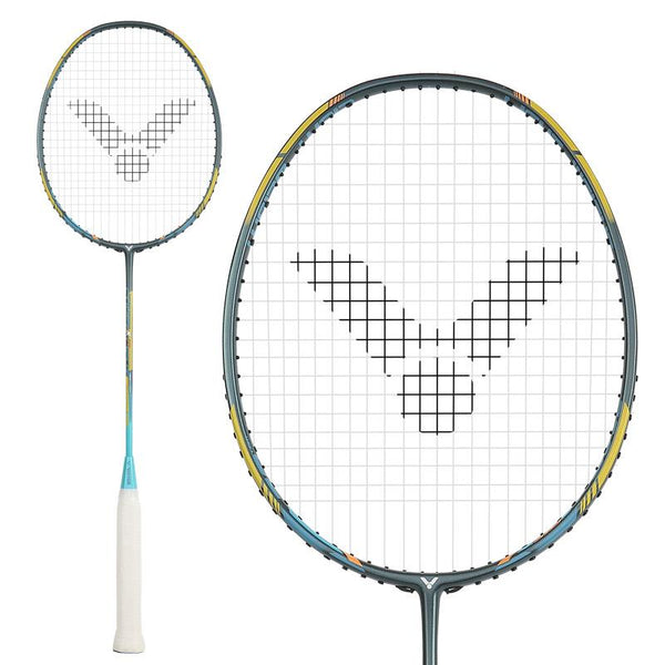 Victor Thruster K70 U Badminton Racket (Frame Only) - Blue / Green