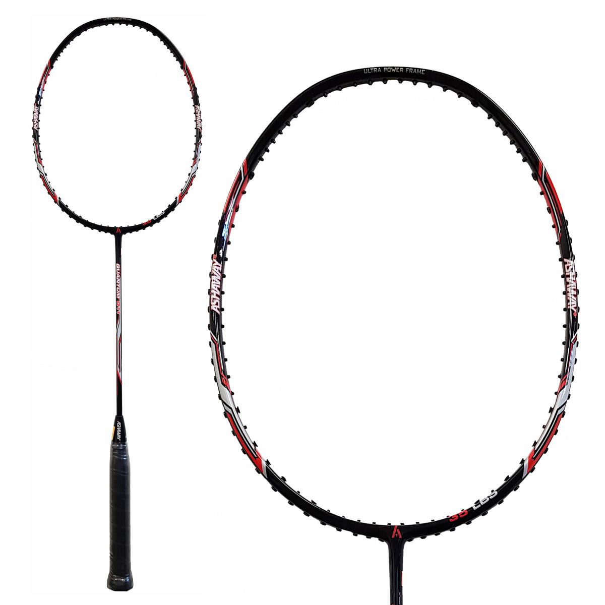 Ashaway Quantum Q11 Badminton Racket - Black / Red