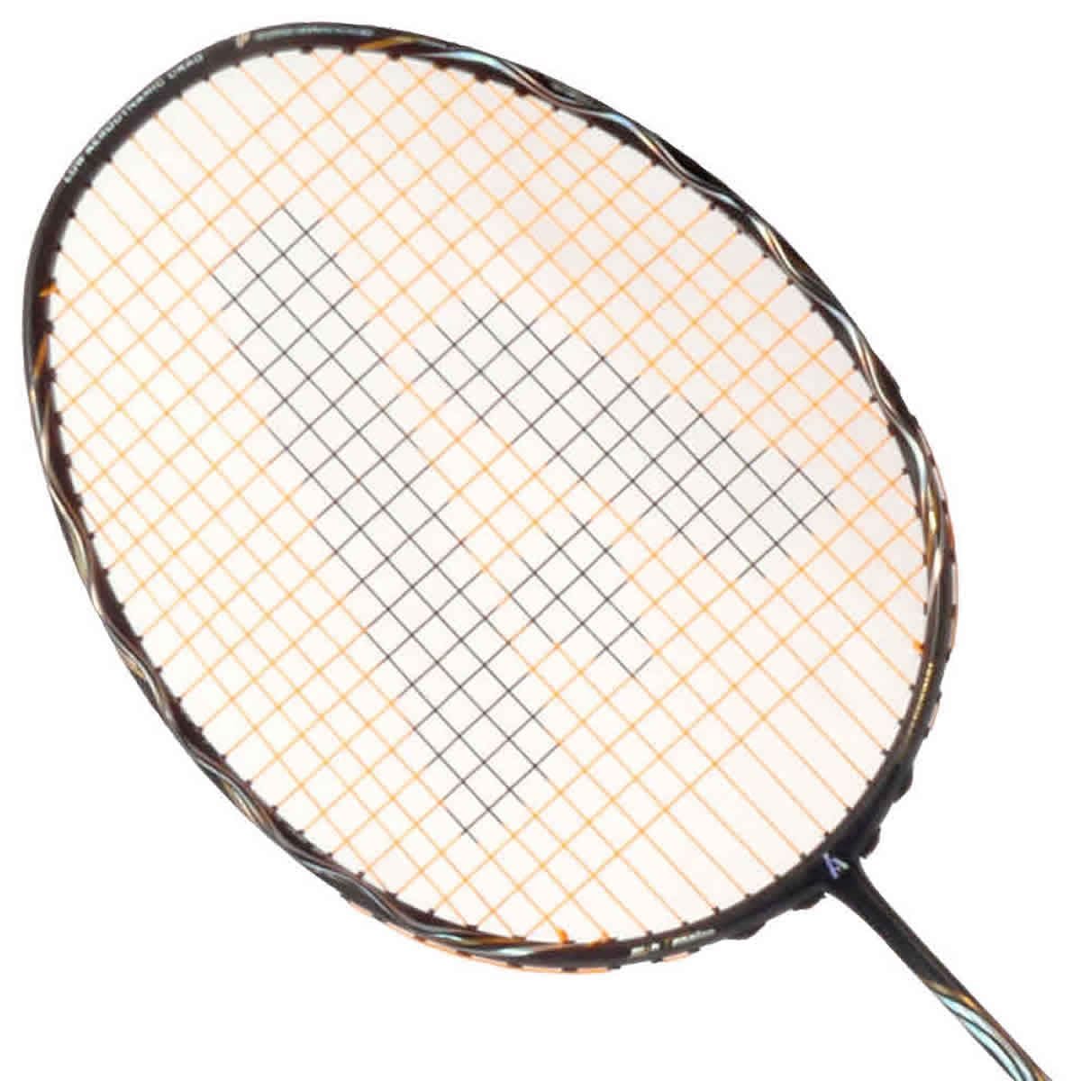 Helix Head Racket Ashaway Phantom Helix Badminton Racket - Black Gold — Badminton HQ