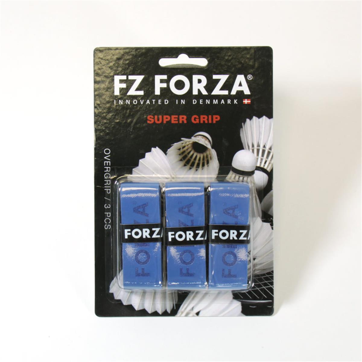 FZ Forza Super Grip Badmintion Grip - 3 Pack - Blue