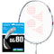 Yonex BG 80 Badminton String White - 0.68mm 10m Packet