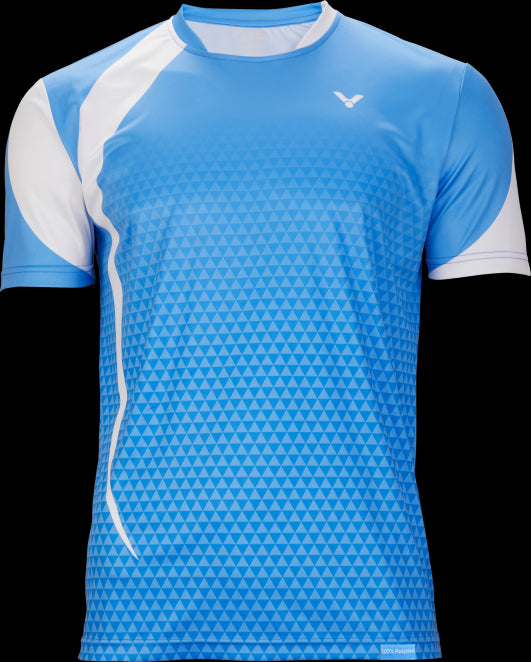 Victor Eco Series Unisex Badminton T-Shirt T-03102 M - Blue / White