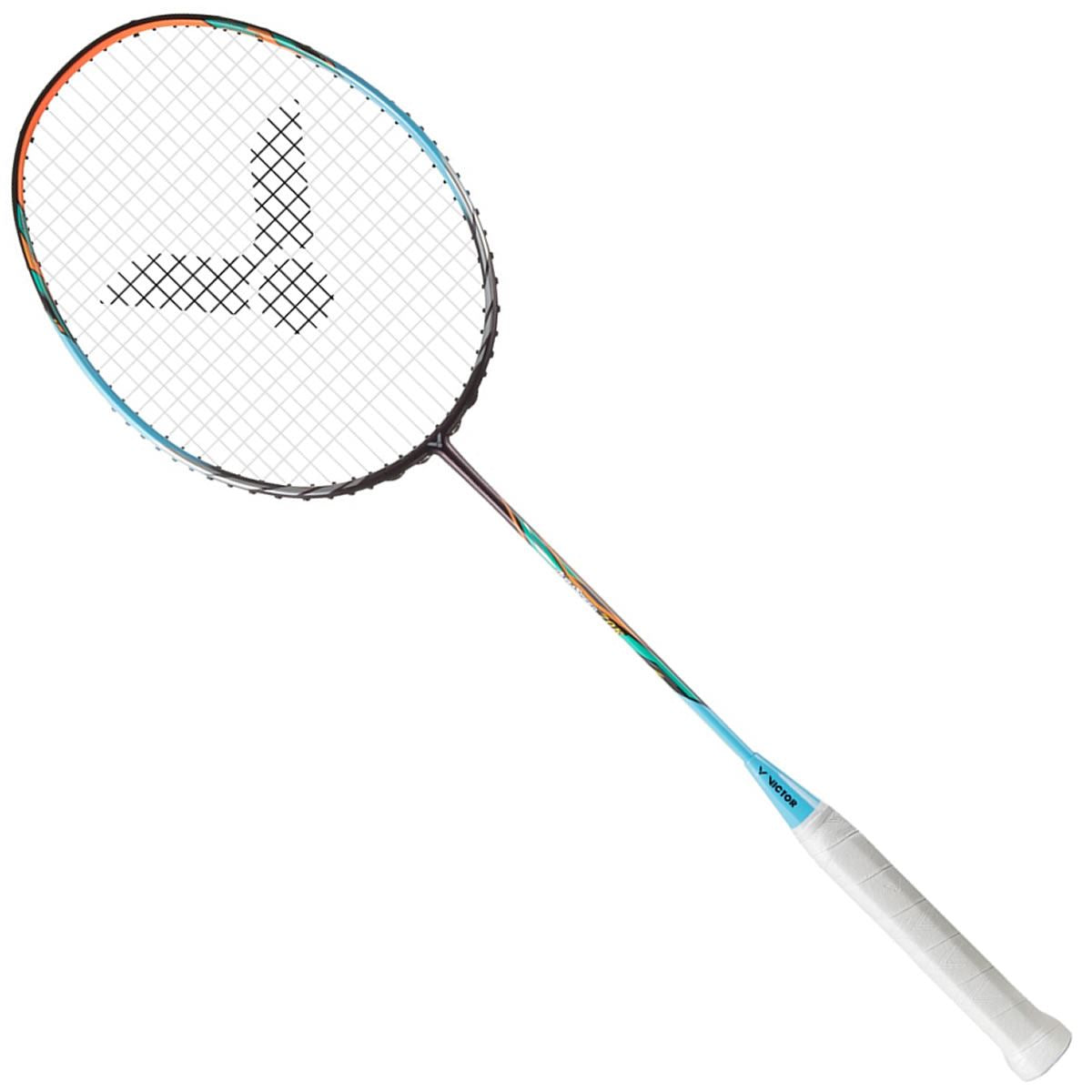 Victor Auraspeed 70K Badminton Racket - Blue Orange