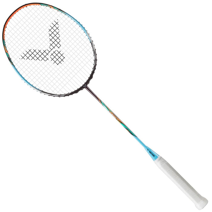 Victor Auraspeed 70K Badminton Racket - Blue Orange