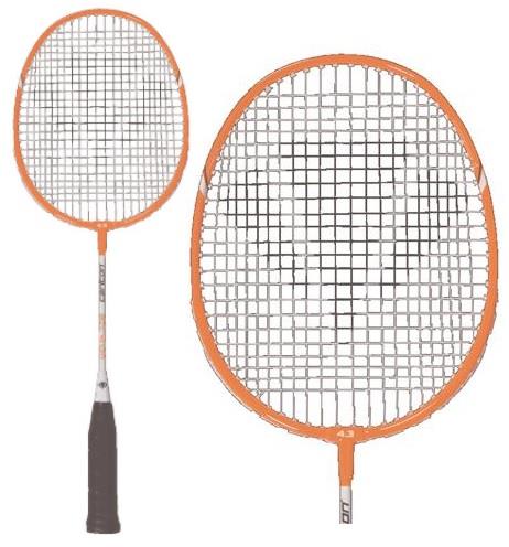 Carlton Midi-Blade ISO 4.3 Junior Badminton Racket - White / Orange