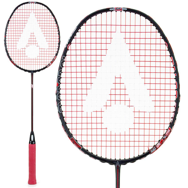 Karakal BN-60 Fast Fibre (FF) Badminton Racket - Black Orange