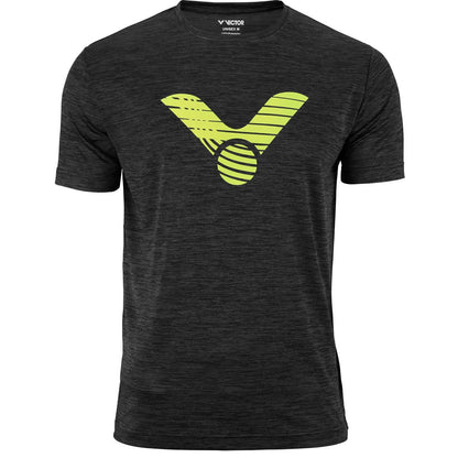 Victor Badminton T-Shirt Black melánge 6529