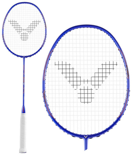 Victor DriveX 8K F Badminton Racket - Blue (4U)