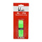 The Uwin PU Replacement XL Badminton Grip in vibrant green delivers a soft, durable feel. Packaged on a red and white cardboard backing, it prominently features "1.6m" at the bottom, making it an ideal choice for players looking for comfort and longevity.