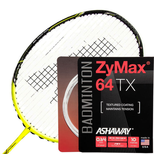 Ashaway Zymax 64 TX Badminton String White  - 0.64MM - 10m Packet