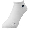 Yonex 19121EX 3D ERGO White Low Cut Badminton Socks - 1 Pair