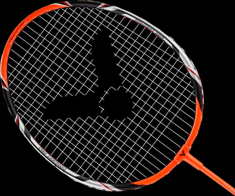 Victor Concept Pro Badminton Racket - Orange / Black