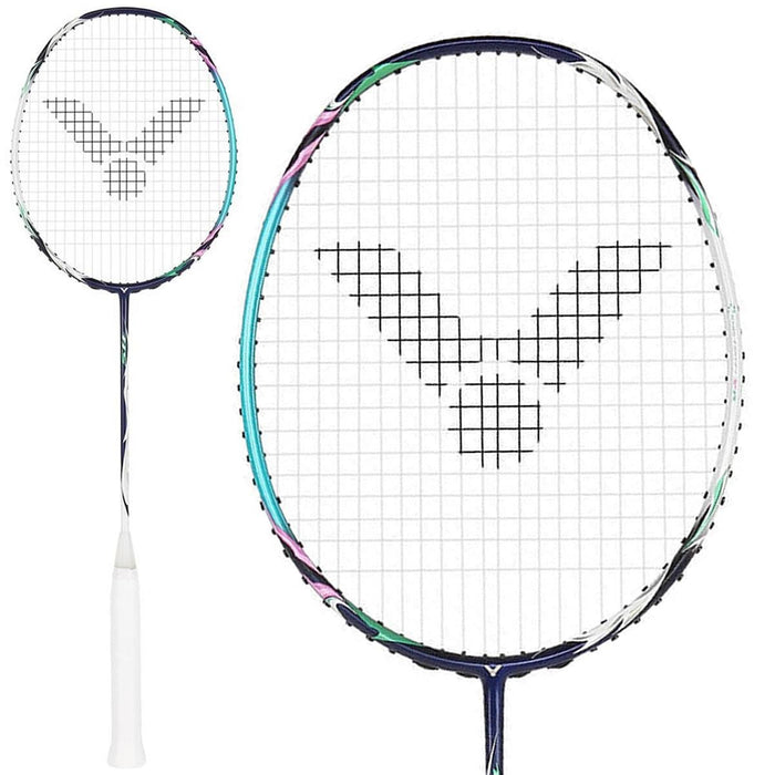 Victor Auraspeed HS B Badminton Racket Blue
